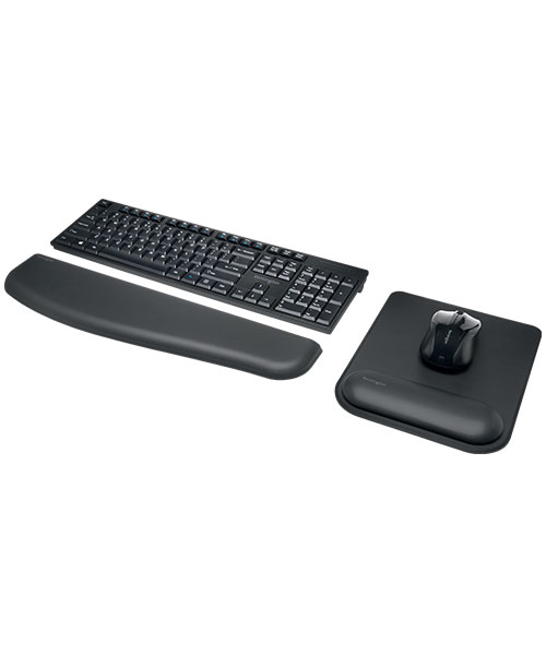 Kensington ErgoSoft™ Bilek Destekli MousePad, Siyah K52888EU