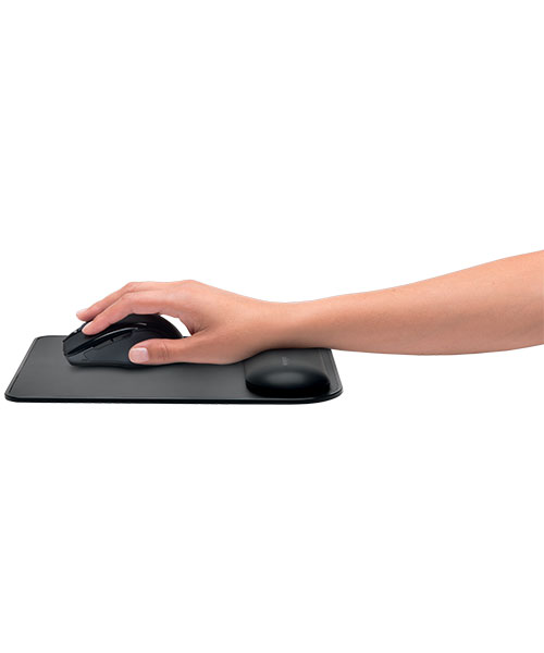 Kensington ErgoSoft™ Bilek Destekli MousePad, Siyah K52888EU