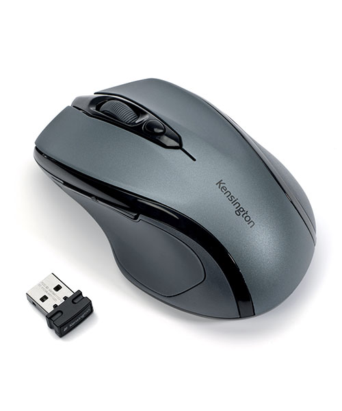 Kensington Pro Fit® Orta Boy Kablosuz Mouse, Grafit Gri K72423WW