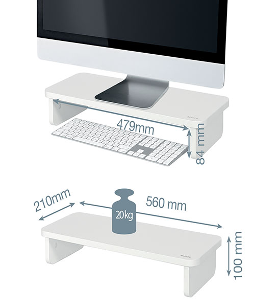 Leitz Ergo Monitör Standı 64340001 Beyaz