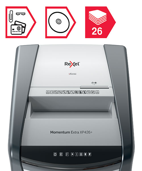 Rexel Momentum Extra Xp426+ Siyah 2021426Xeu